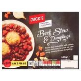 Jack's Beef Stew & Dumplings 400g  Adomoo